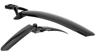 MUD PRO MUDGUARD SET from Polisport - Front and Rear, Suitable for 26" to 29er, Compatible with MTB E-Bikes, Q/R, Front Q/R Magnetic Fidlock System, Rear Q/R Skewer System. 90mm Wide