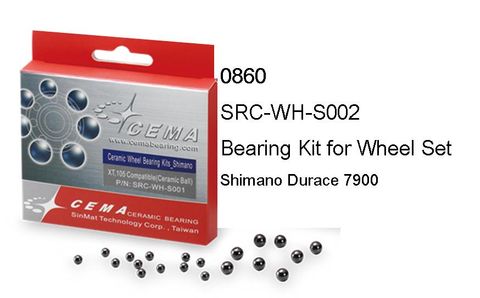 Ceramic Bearing Kit for wheel set, Shimano Dura Ace 7900   Mod.SRC-WH-S002, Quality Cema product