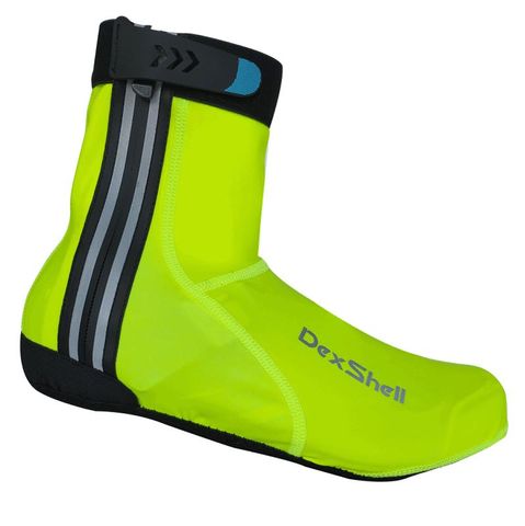 HIGH VIZ OVERSHOES by DexShell --- LARGE  (9.5-12 US Mens - 10.5-13 US Womens)
