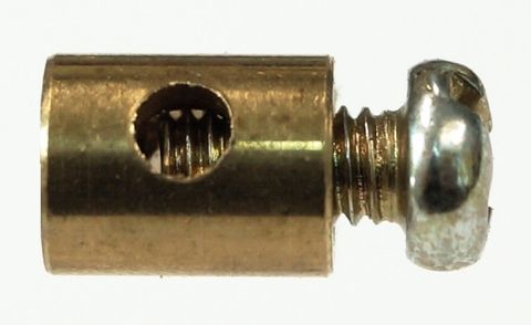 Cable stopper/Knarp,  7 x 9mm. (Sold Individually)