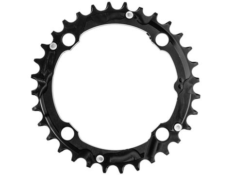 CHAINRING - MTB "STRONGLIGHT", 32T, 7075 CNC Black - 9 Speed - 104mm BCD, 4 Hole