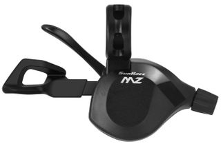 RIGHT HAND SHIFTER  -  12 SPEED, Thumb Tap Dual Trigger, with 2100mm cable, Sunrace, Black. DLMZ33N