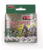 CHAIN  1/2 x 1/8 x 96L, Single Speed, Nickel, SILVER (YBN S-410)