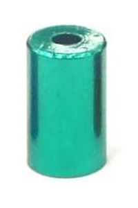 OUTER CASING FERRULE - 5mm CNC Machined Brass, GREEN (Bag of 100)