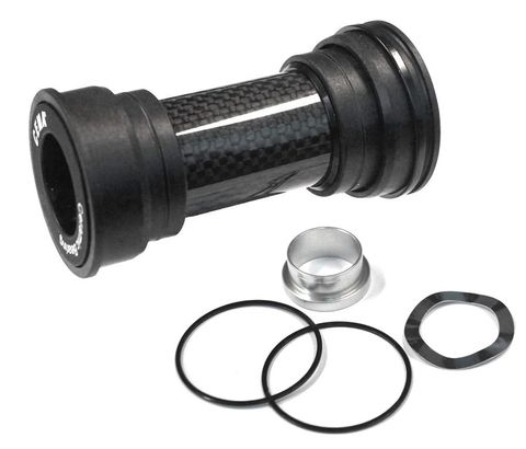 Bottom Bracket CEMA, Ceramic Hybrid, Press Fit, W:86.5/92 x OD:41, 24/24 for SHIMANO/FSA BB (Inc SRAM Spacer fittings) Plastic Cups,  Mod.SRC-BT-86PR