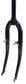 26" - O.D. 25.4mm, I.D.22.2mm - Threaded Fork With Pivots, 72mm Clearance