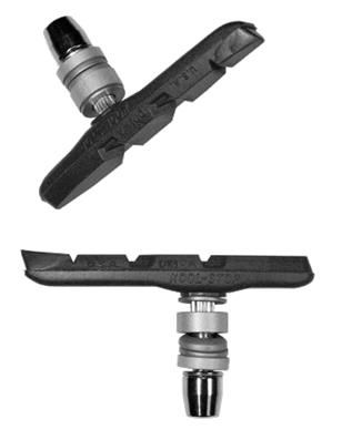 BRAKE PADS - KOOL STOP  BLACK T-LINE THREADED  KSTLTB