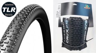 TYRE  27.5 x 3.25 BLACK, Kevlar Bead (Folding),  BLACK skin wall, high performance tyre, 60tpi, Duro Crux, Made in Taiwan