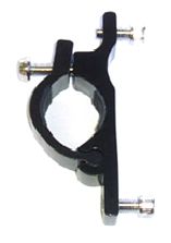 HANDLEBAR MOUNT - For Mounting Bidon Cages to 22.2 Handlebars, Alloy, BLACK