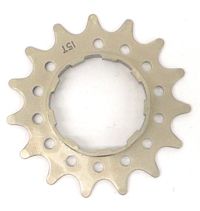 COG - For Cassette Hub, FLANGE CR-MO, 15T, 3/32, SILVER