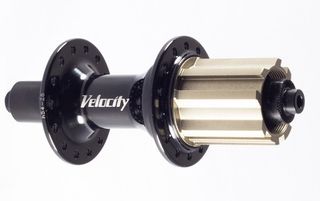 Hub, Velocity Road SB 10sp Campagnolo 130mm Black - 28h (H55-28)