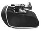 SADDLE BAG - Q/R, 3M Reflective Strip, Open End (Verticle Zip) Type, Black, 160mm x 70mm x 105mm