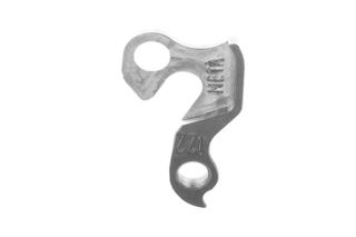 META CNC DERAILLEUR HANGER  - Model 122, Material 6061 T651 Aviation Aluminium, CNC Machined, Silver, Bianchi (PILO D608)