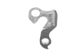 META CNC DERAILLEUR HANGER  - Model 122, Material 6061 T651 Aviation Aluminium, CNC Machined, Silver, Bianchi