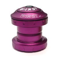 HEADSET - 1 1/8 Threadless Headset, 36 x 45 Degrees, 28.6 x 34 x30mm, Sealed Bearing, Alloy, Anodized PURPLE