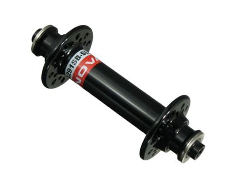 Hub, Novatec Front SuperLite Q/R BLACK 24H , W/O QR