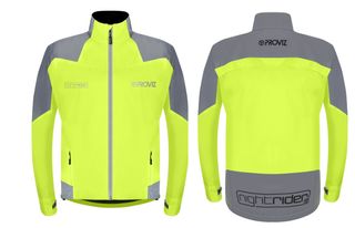 PROVIZ Nightrider Jacket Yellow (M) - High Visibility Jacket  PV1501