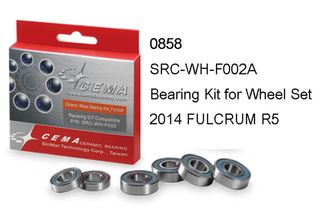 Ceramic Bearing Kit for wheel set, 2014 new Fulcrum R5 Mod.SRC-WH-F002A, 5S-6803LLB x 2, 5S-6903LLB x 4, Quality Cema product