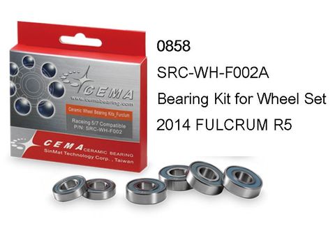 Ceramic Bearing Kit for wheel set, 2014 new Fulcrum R5 Mod.SRC-WH-F002A, 5S-6803LLB x 2, 5S-6903LLB x 4, Quality Cema product