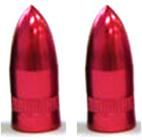 VALVE CAP - MISSILE red 2pce