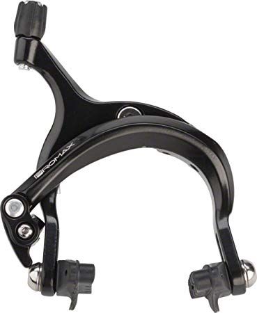 BRAKE - Tektro Caliper Brake Set, 55-73mm Reach, Dual Pivot, Forged Alloy, Q/R, Recessed, BLACK(Front & Rear)