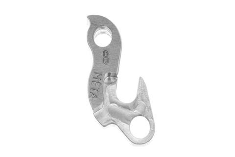 META CNC DERAILLEUR HANGER  - Model 8, Material 6061 T651 Aviation Aluminium, CNC Machined, Silver, Bianchi, BMC, etc ++