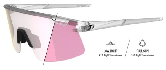MOAB LITE | Satin Clear Frame - Clarion Pink Fototec