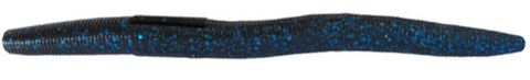 5" STICK BLK/BLU GLITTER LAMINATE CREME LURE 6PK