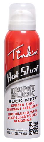 3 OZ HOT SHOT TROPHY BUCK MIST