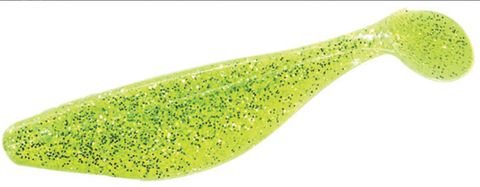 3" SASSY SHAD CHART GLITTER 10PK