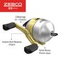 ZEBCO GOLD 33 SPINCAST REEL 10 LB 4:1:1