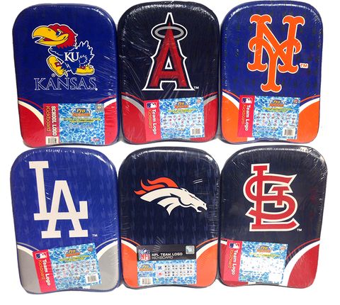 **WSL** 16"X11.5" TEAM LOGO KICKBOARDS ASST.