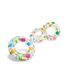 20" LIVELY PRINT SWIM RING AGES: 3-6