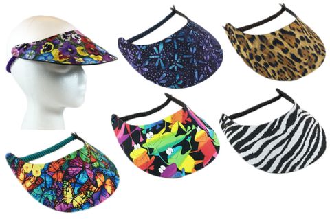 FLEX VISORS - ASST. PRINTS