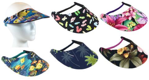 FLEX VISORS - TROPICAL PRINTS