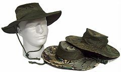 MESH CROWN CAMPING HAT W/TOGGLE