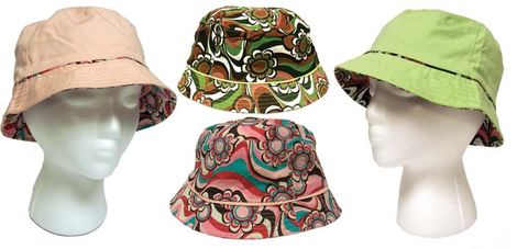 REVERSIBLE BUCKET HATS