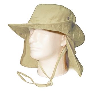 FISHERMANS SNAP UP HAT W/SCAPE