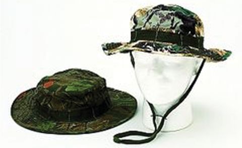 RIP STOP BOONIE HAT ASST. CAMO COLORS