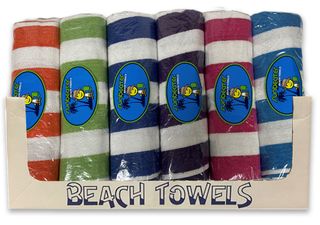 18 PC CABANA 30"X60" TOWEL DISPLAY