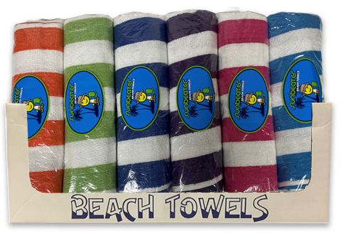 18 PC CABANA 30"X60" TOWEL DISPLAY