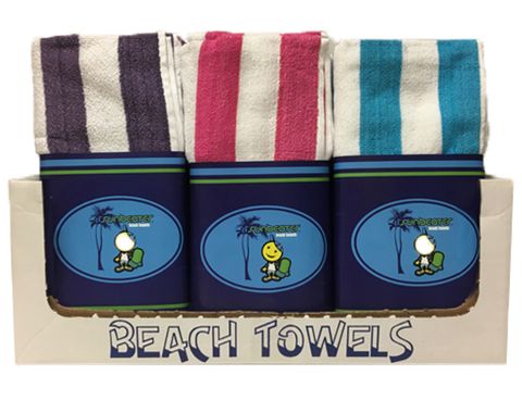 18 PC CABANA 30"X60" TOWEL DISPLAY