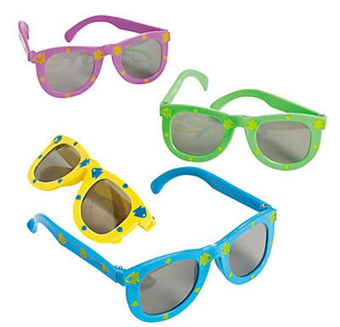 CHILDS FISH PRINT SUNGLASSES 4 COLORS