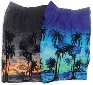 RAYA SUN MEN'S E-BOARD SHORTS ASST. SIZES & COLORS