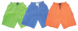 RAYA SUN MEN'S NEON SWIM SHORTS W/LINER