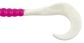 6" PHENOM WORM PURPLE/WHITE TAIL 20PK