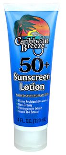 4 OZ CAREBBEAN BREEZE SUNSCREEN LOTION SPF 50+