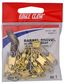 #1 BRASS BARREL SWIVEL W/SAFETY SNAP 12PK   12PK/BX
