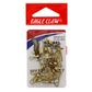 #7 BRASS BARREL SWIVEL W/SAFETY SNAP 12PK   12PK/BX