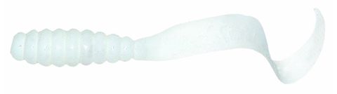 3" MEENY TAIL GRUB WHITE 20PK